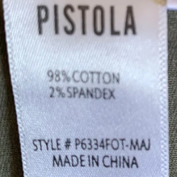 NWOT Anthropologie Pistola Major General Pants, size 32 - Picture 7 of 8